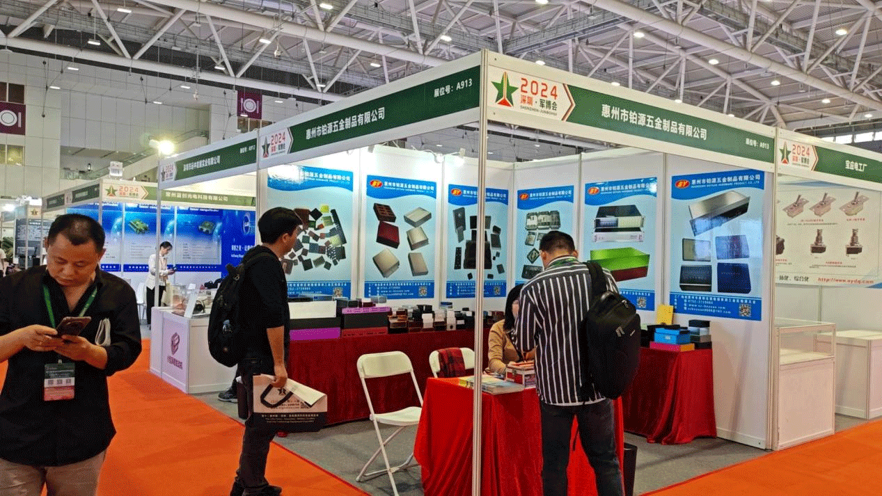 如期而至，鉑源五金在第12屆軍博會(huì)上大放異彩